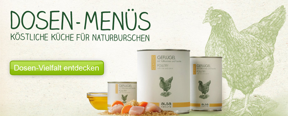 alsa-nature Premium Dosen-Menüs
