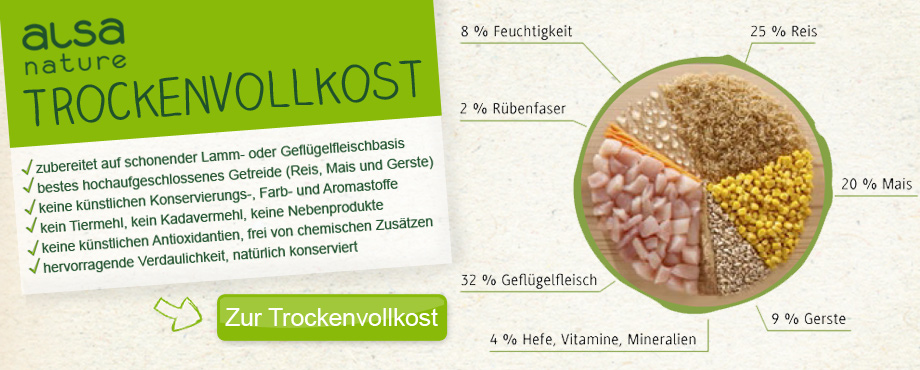 alsa-nature Trockenvollkost