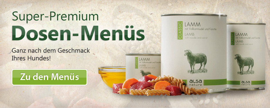 alsa-nature Premium Dosen-Menüs
