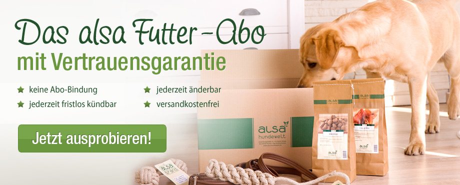 Das alsa Futter-Abo