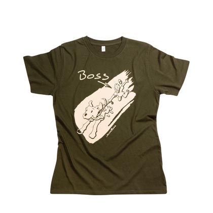 Cartoon-T-Shirt "Boss"