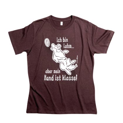 Cartoon-T-Shirt "Mein Hund ist klasse"