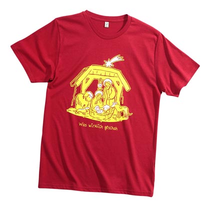 Cartoon T-Shirt "Was wirklich geschah"