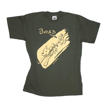 Cartoon-T-Shirt "Boss"