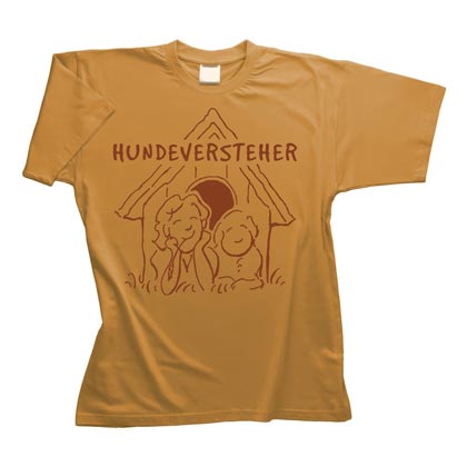 Cartoon-T-Shirt "Hundeversteher"