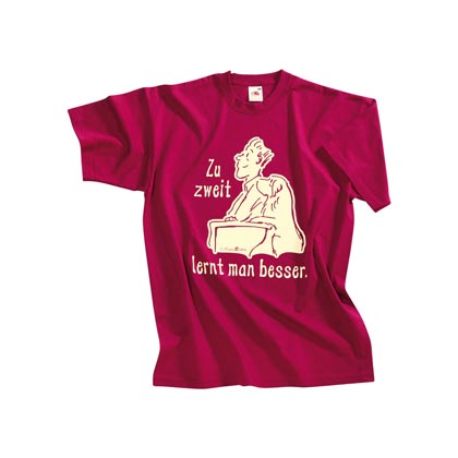 Cartoon-T-Shirt "Hundeschule"