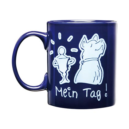 Hundesport Wende-Becher "Mein Tag - Nicht mein Tag"