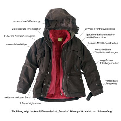 AIGLE-Jacket "Abache", women