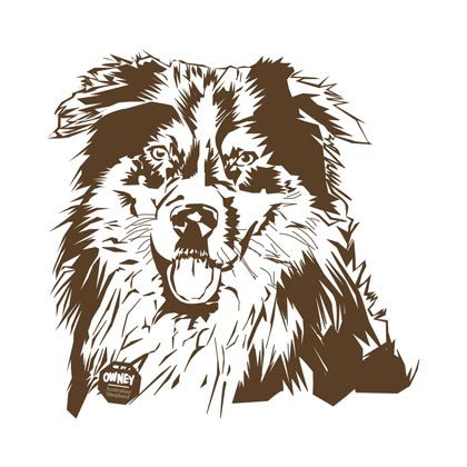 OWNEY T-Shirt "My Favourite", women Australian Shepherd