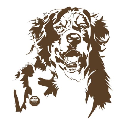 OWNEY T-Shirt "My Favourite", women Berner Sennenhund