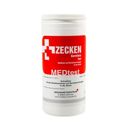 Zecken-Borreliose-Test