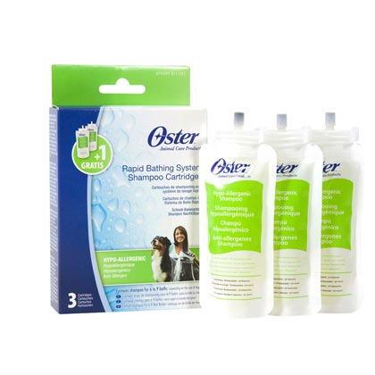Shampoo-Nachf&uuml;llset "Anti-Allergen" f&uuml;r Hundedusche "Superfast"