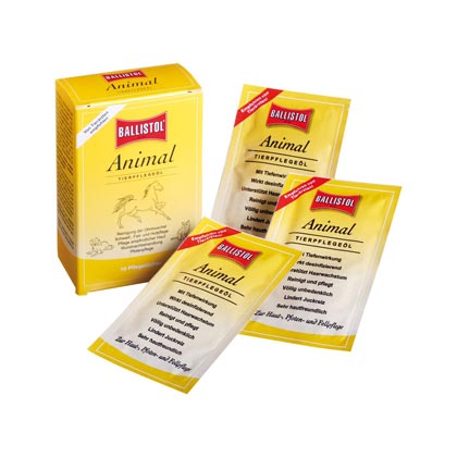 Ballistol Animal Tierpflege&ouml;l-T&uuml;cher