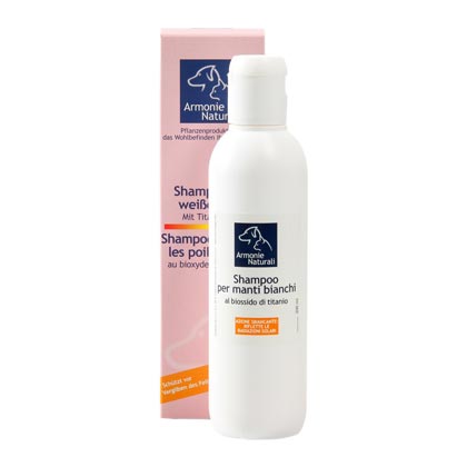 Armonie Naturali Shampoo f&uuml;r wei&szlig;es Fell