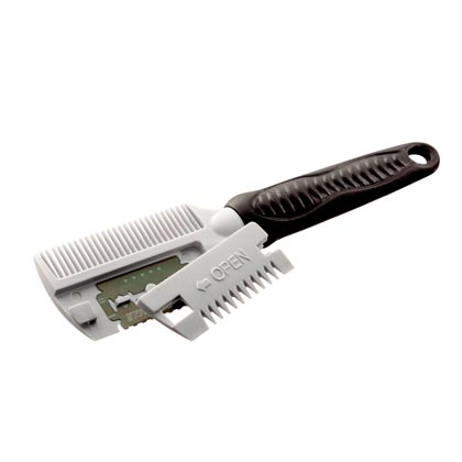 Rasierkamm "Anti-Haarknoten"