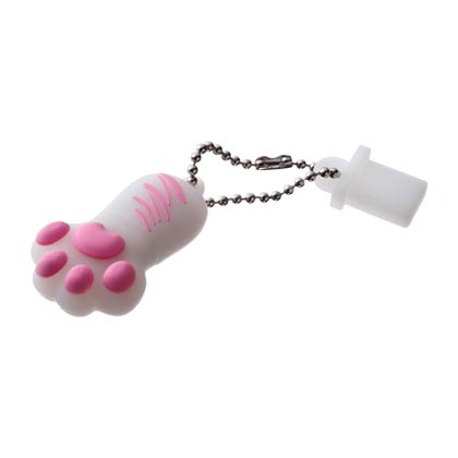 Adresspfote "Doggy Data" mit USB-Speicher