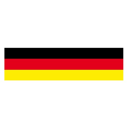 Klett f&uuml;r JULIUS-K9 "Deutschlandfahne", 2er-Set