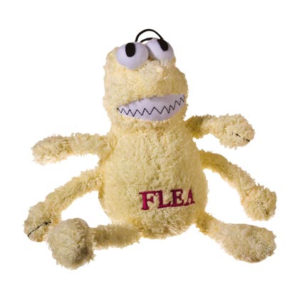 Pl&uuml;sch-Floh "Freddy"