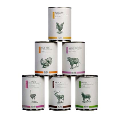 alsa-nature Classic Dosen-Men&uuml;-Mix 400 g Dosen