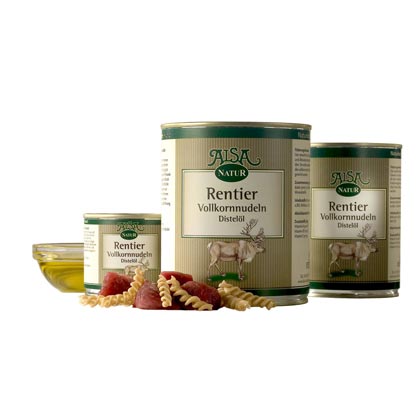 ALSA-Natur Rentier mit Vollkornnudeln