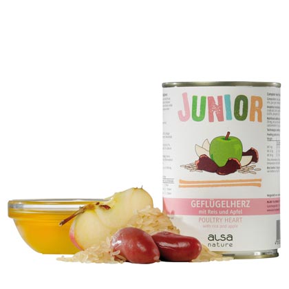 ALSA-Natur Junior-Men&uuml; Gefl&uuml;gelherz