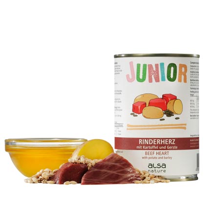 ALSA-Natur Junior-Men&uuml; Rinderherz