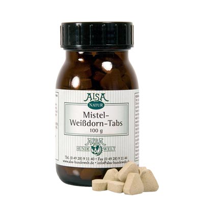 ALSA-Natur Mistel-Wei&szlig;dorn-Tabs