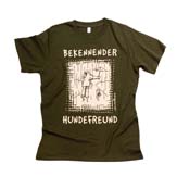 Cartoon-T-Shirt "Bekennender Hundefreund"