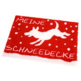 Weihnachts-Liegedecke "Schneedecke"