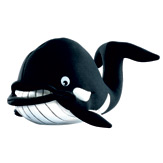 Neopren-Spielzeug "Orca"
