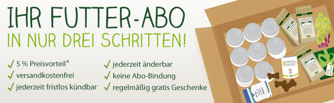 Das alsa Futter-Abo