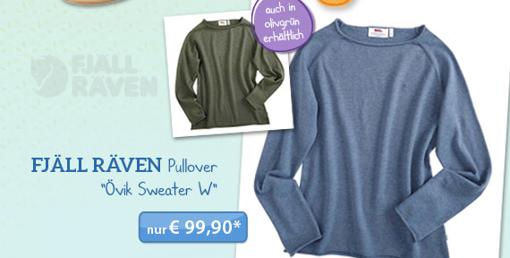 FJÄLL RÄVEN Pullover "Övik Sweater W", women