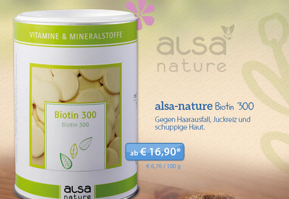 alsa-nature Biotin 300