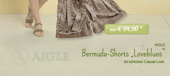 AIGLE Bermuda-Shorts "Loveblues", women