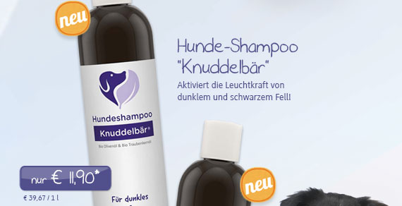 Hunde-Shampoo "Knuddelbär"