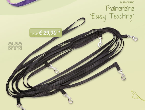 alsa-brand Trainerleine "Easy Teaching"