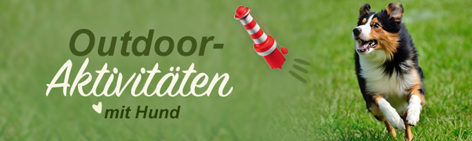 Hier finden Sie Agility Zubehör, Hundespielzeug und zur Belohnung naturgesunde Hundeleckerlis für Ihren Liebling. Outdoor-Aktivitäten mit Hund