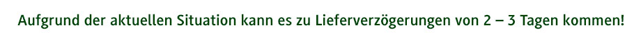 Lieferverzögerungen