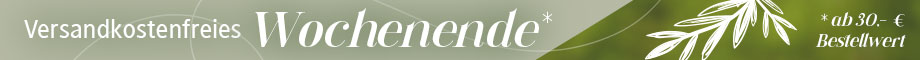 Versandkostenfreies* Wochenende
