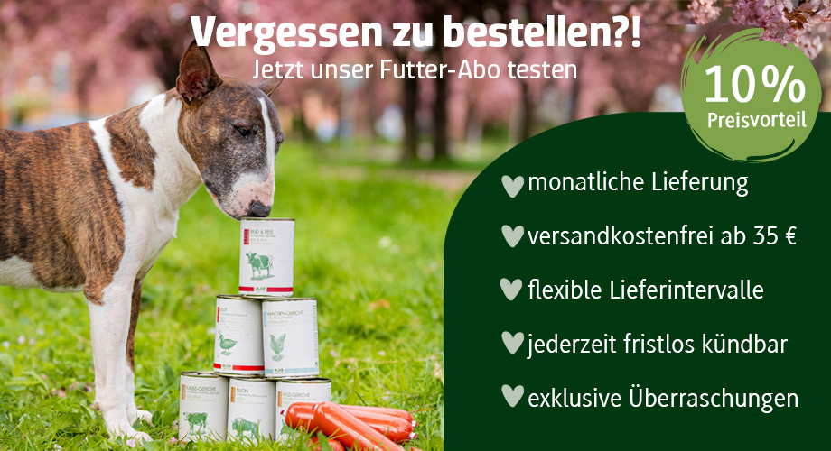 Das alsa Futter-Abo