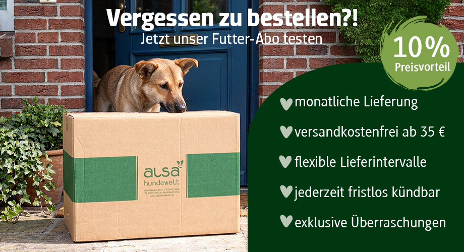 Das alsa Futter-Abo