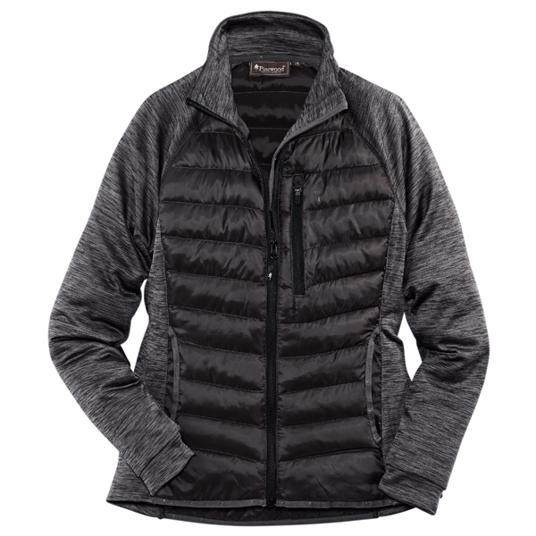 Pinewood® Dames Fleecevest "Abisko Hybrid Power Fleece Jacket"