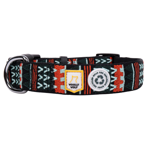 WOOLLY WOLF Hondenhalsband "Explorer"