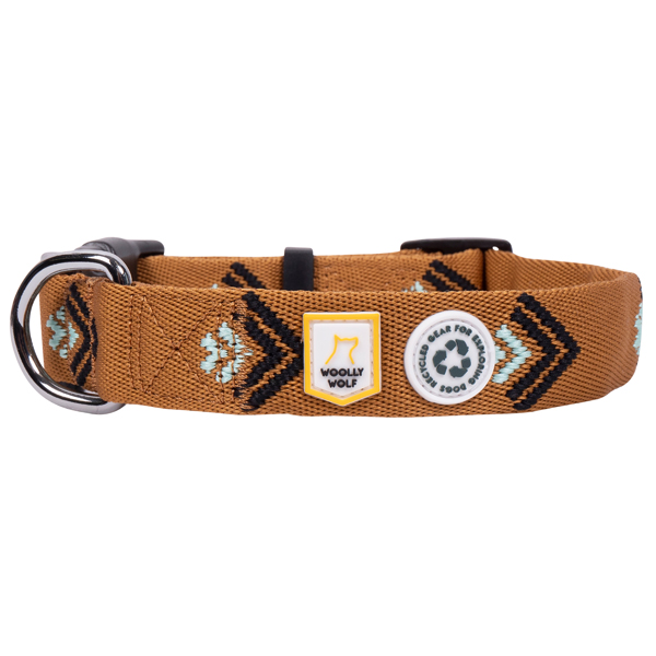 WOOLLY WOLF Hondenhalsband "Explorer"