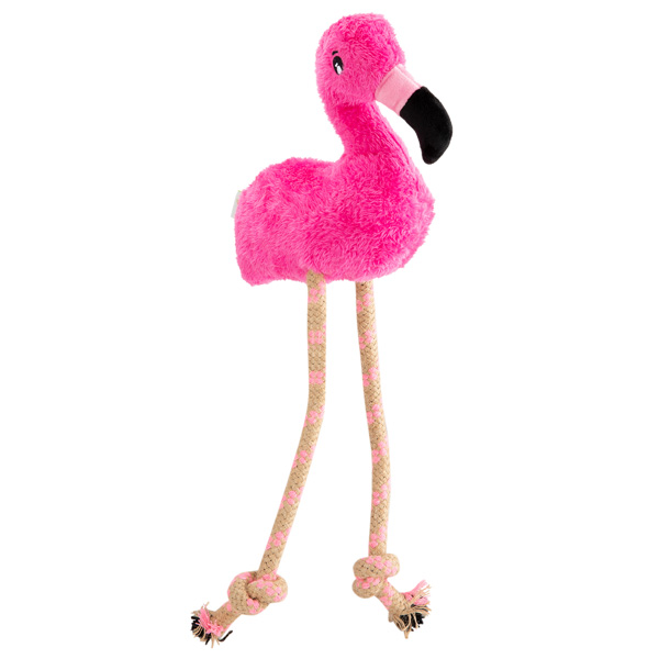 Beco Pets Hunde-Plüschspielzeug "Flamingo Fernando"