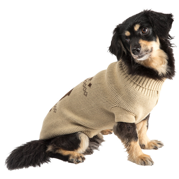 HundeStrickpullover &quot;Elch&quot; alsahundewelt