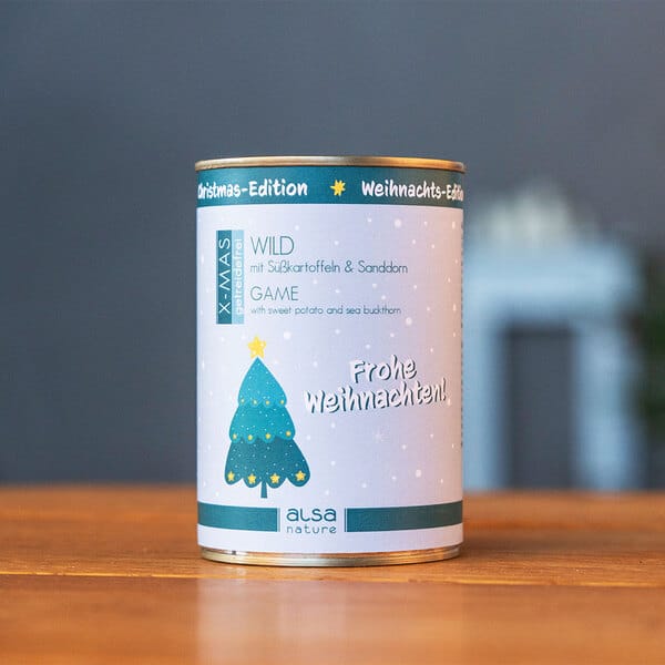 alsa-nature XMAS Wild met zoete aardappel & duindoorn