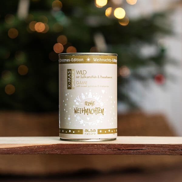 alsa-nature XMAS Wild mit Süßkartoffeln und Preiselbeeren
