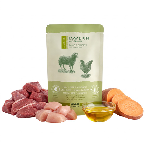 alsa-nature CLASSIC Lamm & Huhn mit Süßkartoffel