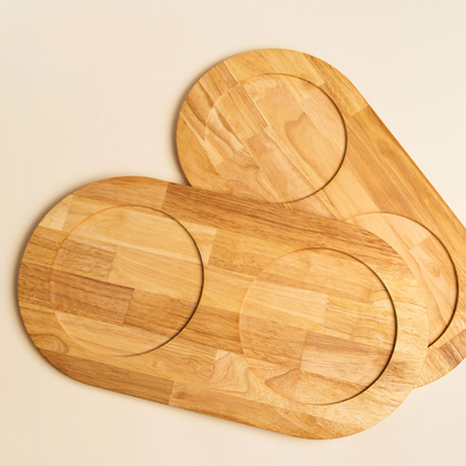 pino Napfunterlage "Serving Tray Holz"